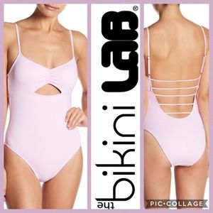💜NWT Bikini Lab Cutout One Piece {Orchid} M, L